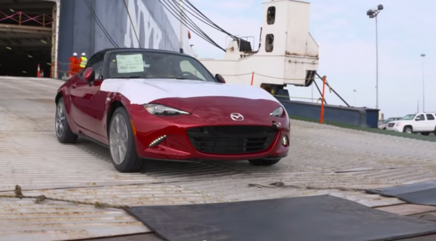 Very first 2016 Mazda MX-5 off the boat