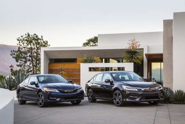 2016 Honda Accord Sedan Touring and Accord Coupe Touring