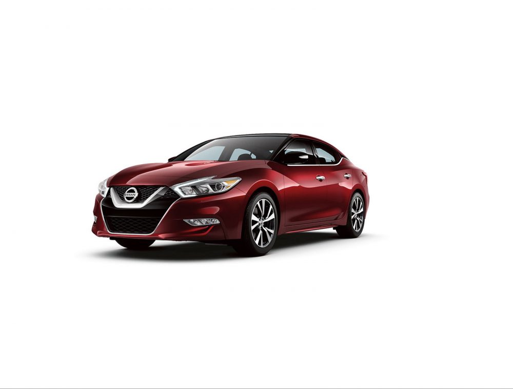 Red 2016 Nissan Maxima