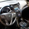 2015 Hyundai Santa Fe at Chicago Auto Show dashboard steering