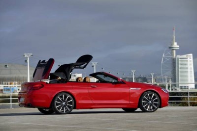 2016 BMW 6 Series Top going down