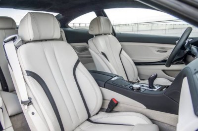 2016 BMW 6 Series White Interior