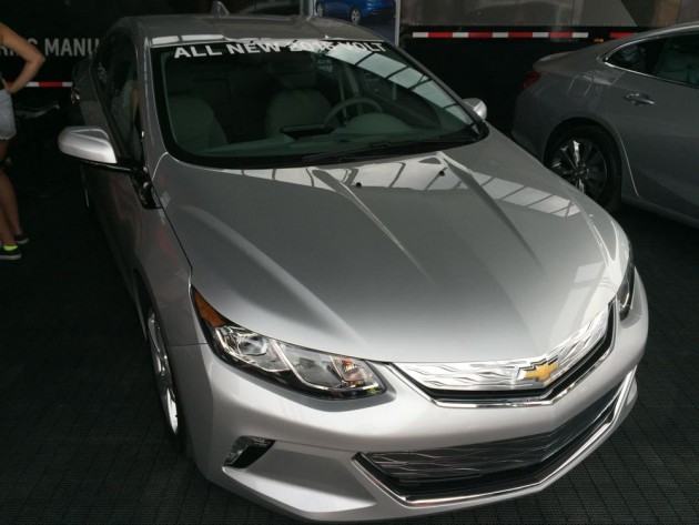 2016 Chevy Volt at Brickyard 400 in Indy