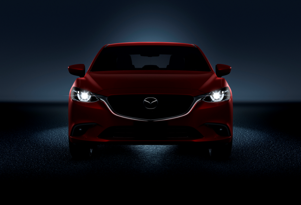 2016 Mazda6 in the dark