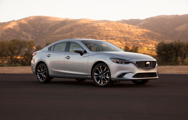 2016 Mazda6 in the desert