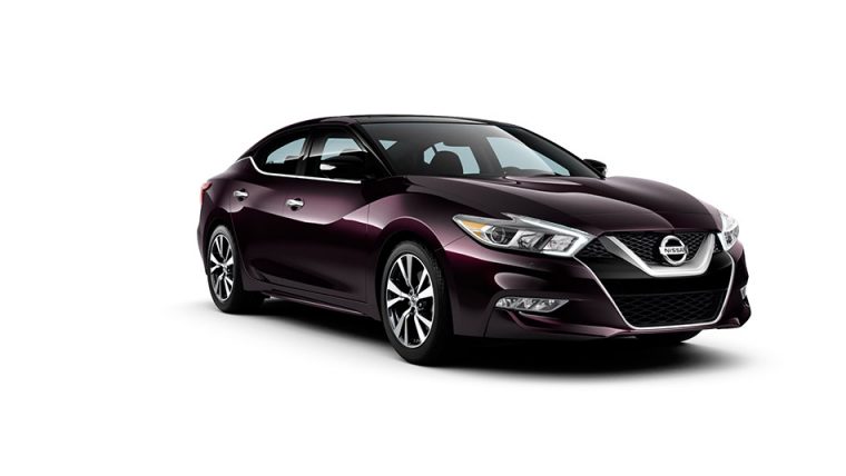 2016 Nissan Maxima in Bordeaux Black