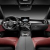 The interior of the 2017 Mercedes-Benz C-Class Coupe