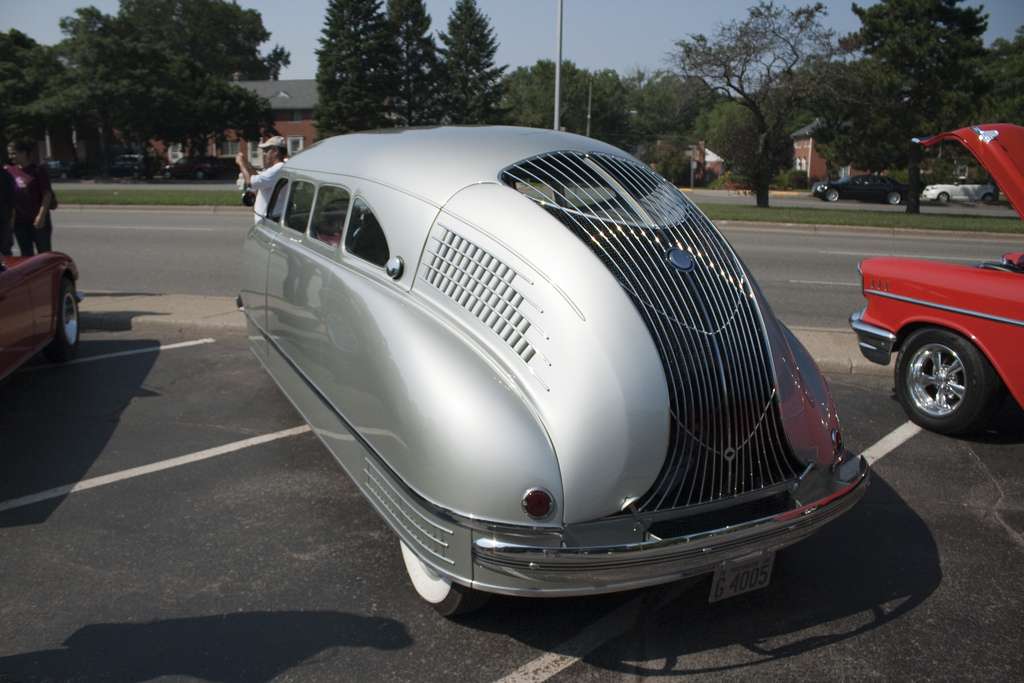 Rear of 1936 Stout Scarab