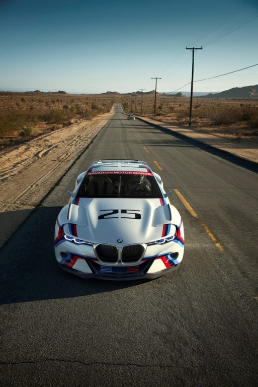 BMW 3.0 CSL Hommage R on road