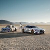 BMW 3.0 CSL Hommage R, the 1975 model, and two drivers