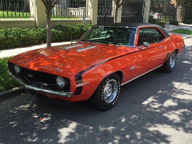 Drew Brees' 1969 Chevy Camaro