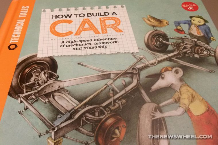 How to Build a Car Children's Book by Martin Sodomka cover
