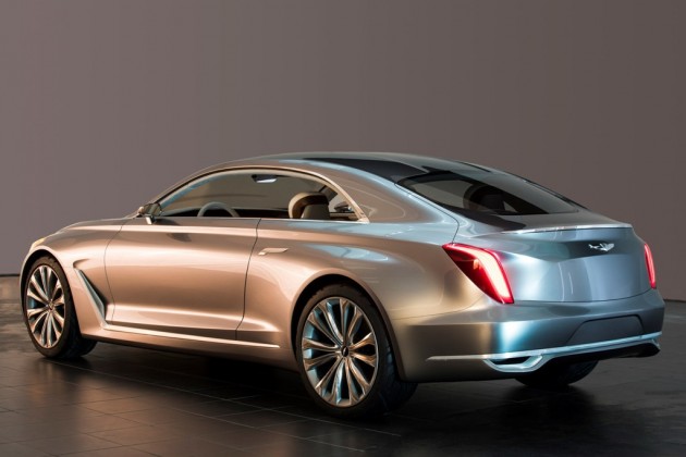 Hyundai Vision G Coupe Concept rear