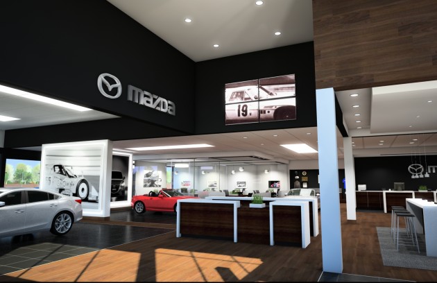 Mazda Retail Evolution design interior