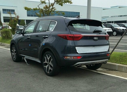 New Kia Sportage rear end