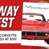 News Wheel Corvette Photo Book Giveaway Contest Banner