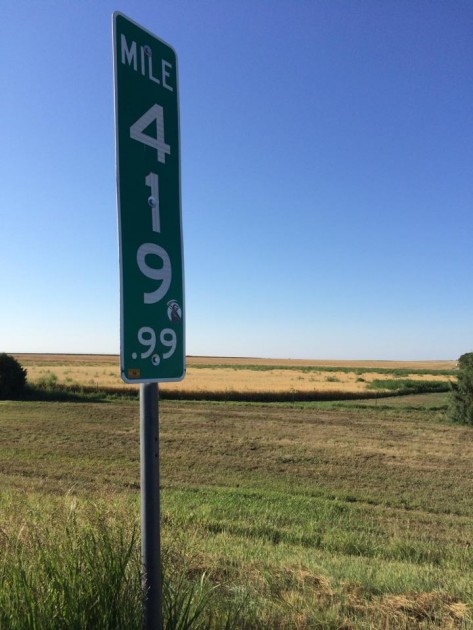 To combat "420" mile markers being stolen, states have resorted to replacing them with signs reading 419.9 