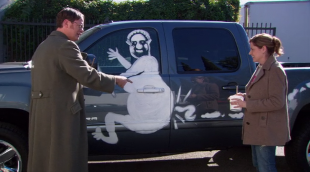 The Office - Vandalism - Truck