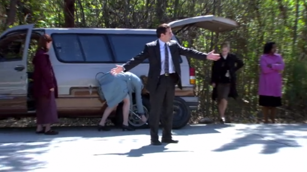 The Office - Women's Appreciation - Changing a Tire