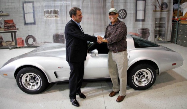 George Talley reunited with stolen 1979 C3 Corvette