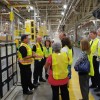 Members of the Ohio Environmental Protection Agency tour General Motors’ Toledo Transmission plant on Monday, August 17, 2015, to learn about ongoing initiatives that reduce the plant’s carbon footprint.