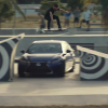 Lexus hoverboard jump