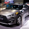 2016 Hyundai Veloster at Chicago Auto Show display