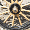 1905 Woods Queen Victoria Brougham wheels