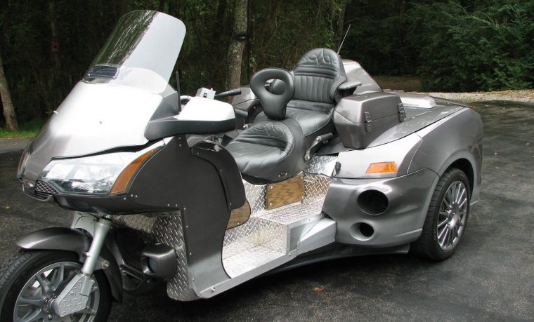 2011 Ford Focus 1986 Honda Goldwing trike