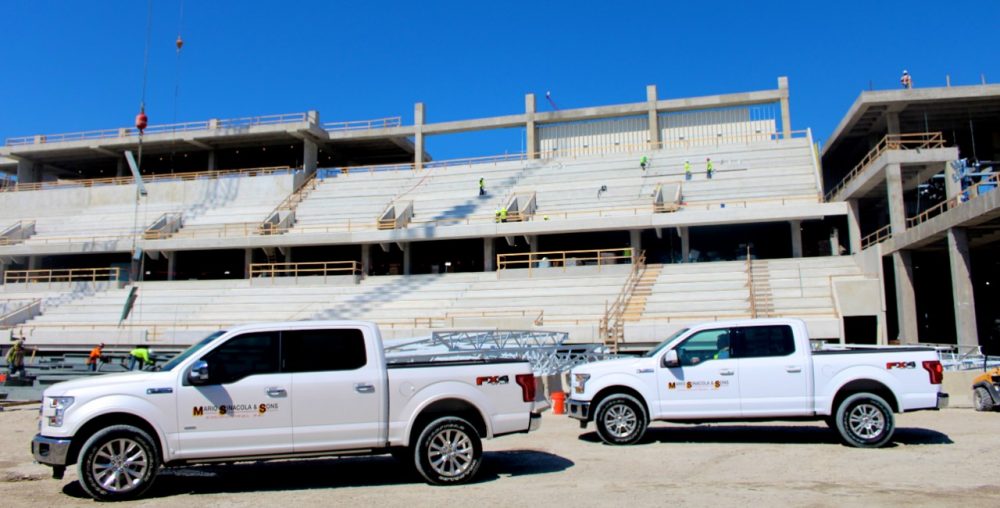 2015 Ford F-150 Cowboy Stadium Construction