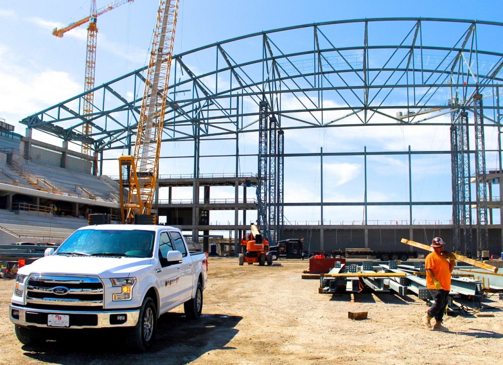 2015 Ford F-150 Cowboy Stadium Construction