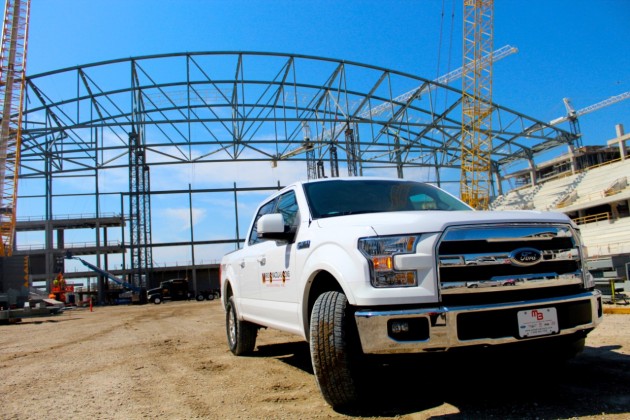 2015 Ford F-150 Cowboy Stadium Construction