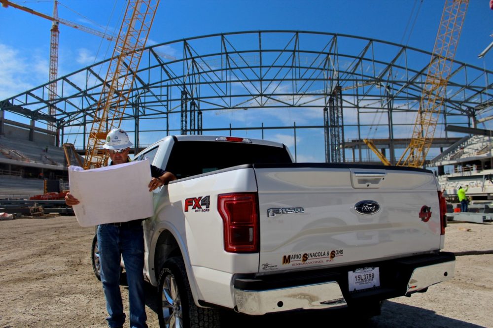 2015 Ford F-150 Cowboy Stadium Construction