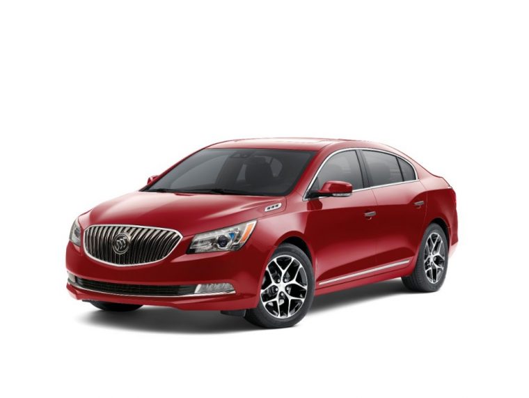 The 2016 Buick LaCrosse comes standard with 17-inch machine-faced Silver painted wheels