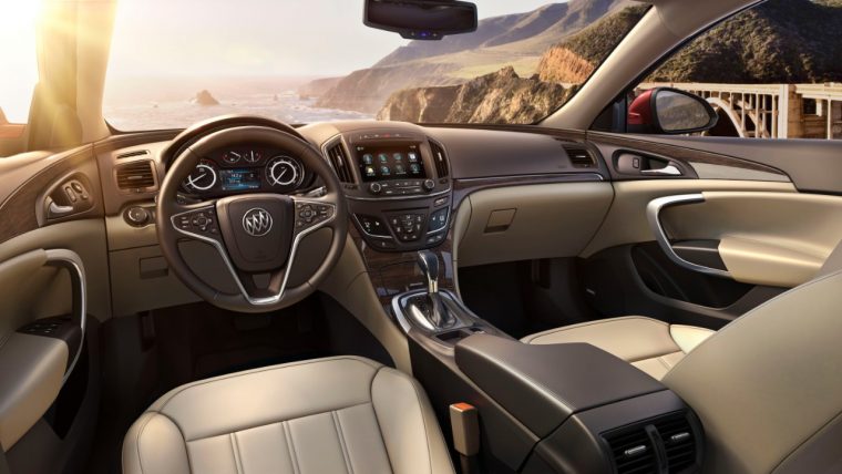 2016 Buick Regal interior