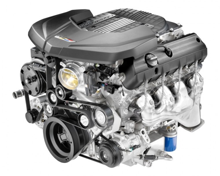 The 2016 Cadillac CTS-V features a 6.2-liter V8 supercharged engine