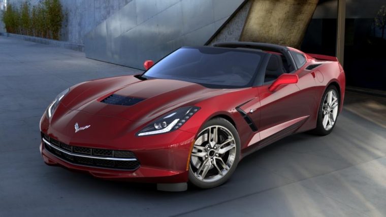 2016 Chevrolet Corvette Stingray in Long Beach Red Metallic Tintcoat