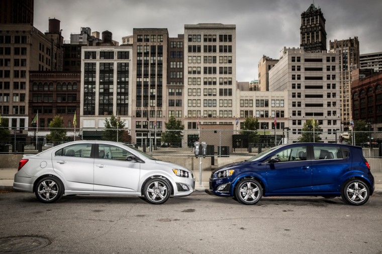 2016 Chevrolet Sonic Sedan and Hatchback