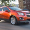 The 2016 Chevrolet Trax is a small SUV equipped with a 1.4-liter ECOTEC® Turbo engine good for 138 horsepower and 148 lb–ft of torque.