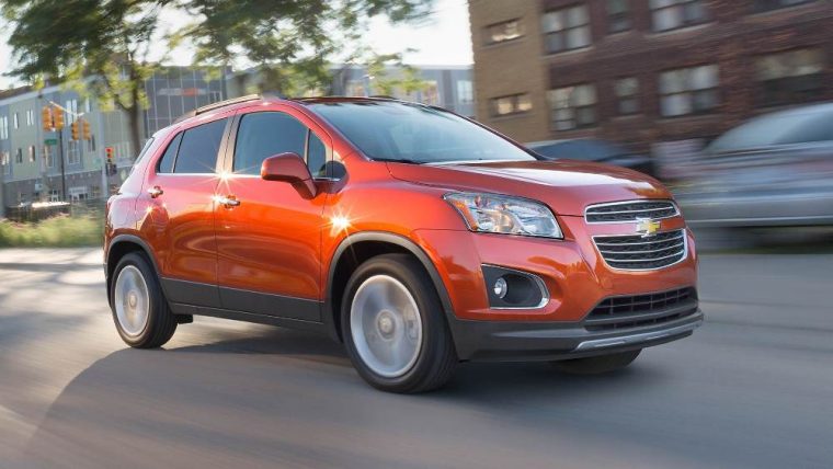 The 2016 Chevrolet Trax is a small SUV equipped with a 1.4-liter ECOTEC® Turbo engine good for 138 horsepower and 148 lb–ft of torque.