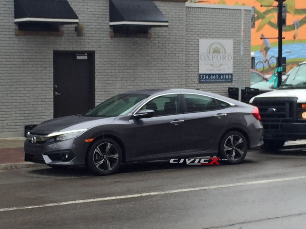 2016 Civic spy shots