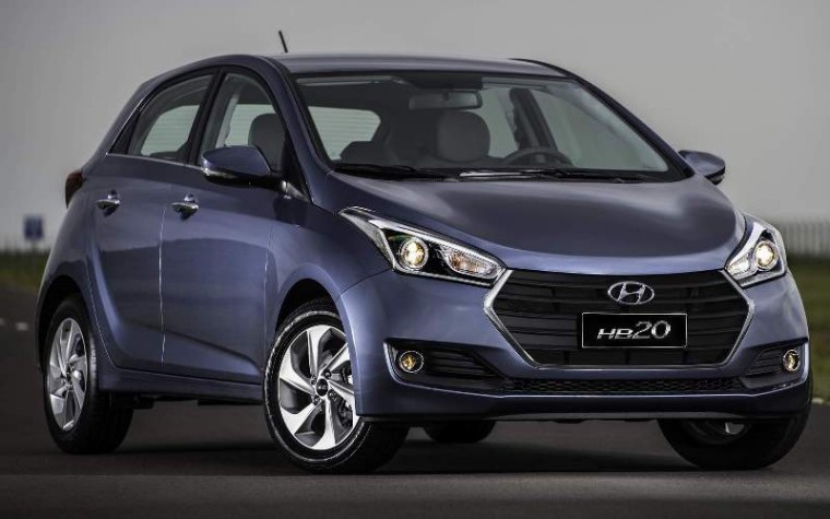 2016 Hyundai HB20 redesign Brazil debut front end