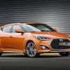 2016 Hyundai Veloster Turbo Orange front