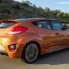 2016 Hyundai Veloster Turbo Orange rear