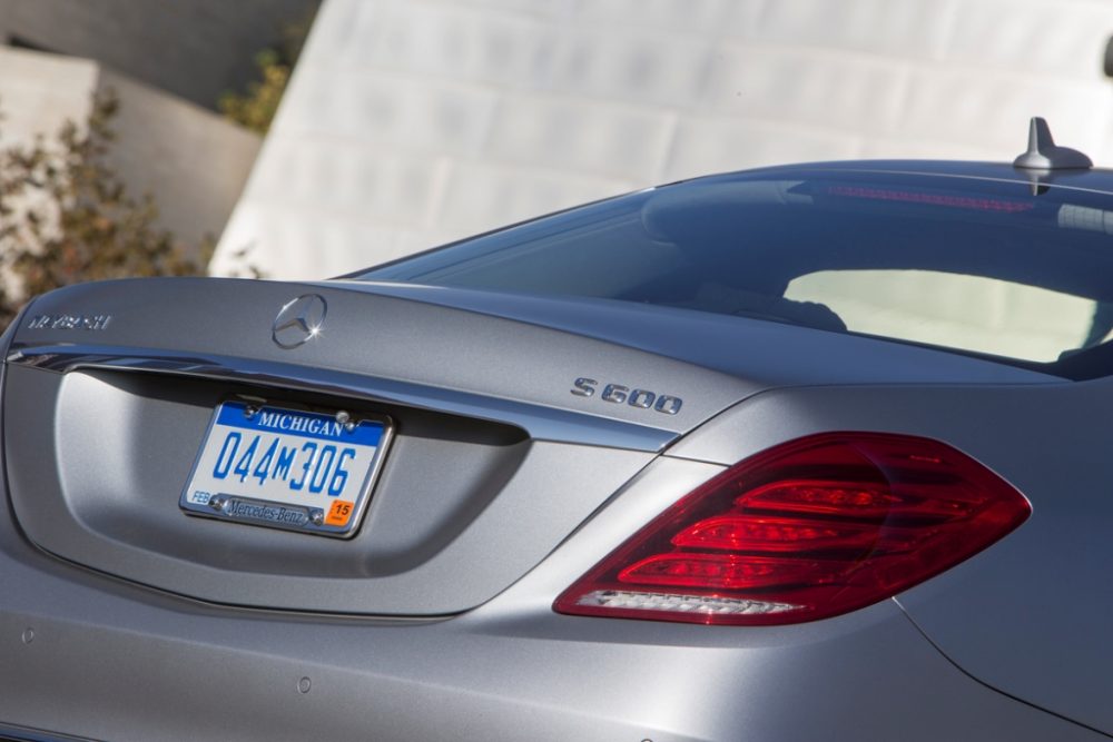 2016 Mercedes-Maybach S600 Sedan