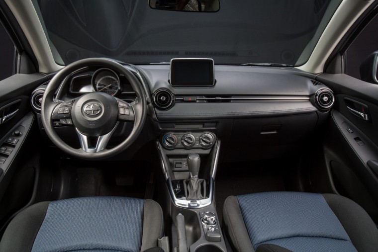 2016 Scion iA interior