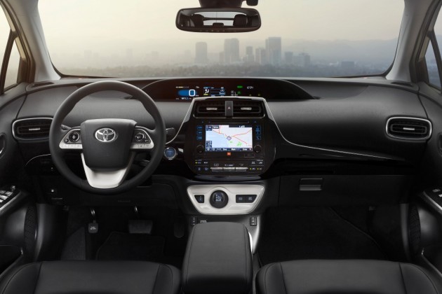 2016 Toyota Prius interior