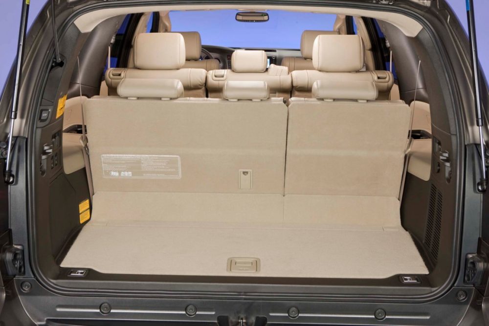 2016 Toyota Sequoia interior