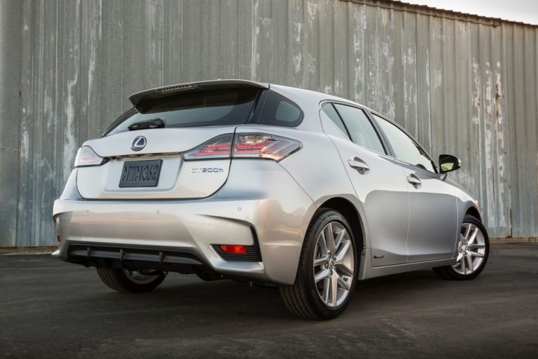 2016 Lexus CT Hybrid exterior behind