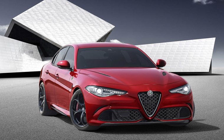 The Alfa Romeo Giulia will feature a twin-turbo 3.-liter V6 engine good for 510 hp and 442 lb-ft of torque